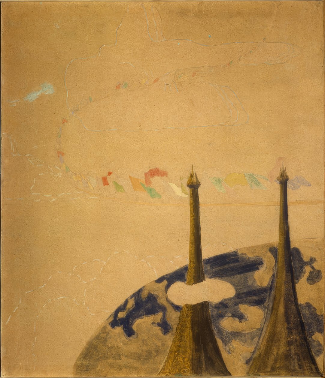 Finale (Szonáták II) alkotó: Mikalojus Konstantinas Čiurlionis