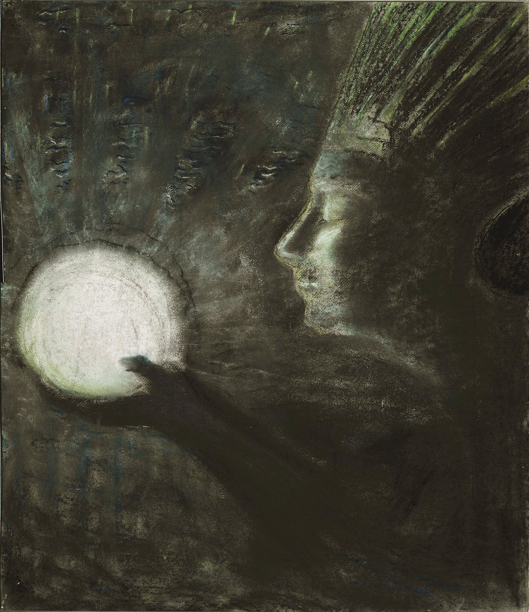 Barátság par Ciurlionis, Mikalojus Konstantinas (1875-1911). Pasztell papíron, mérete: 73,4x63,5 alkotó: Mikalojus Konstantinas Čiurlionis