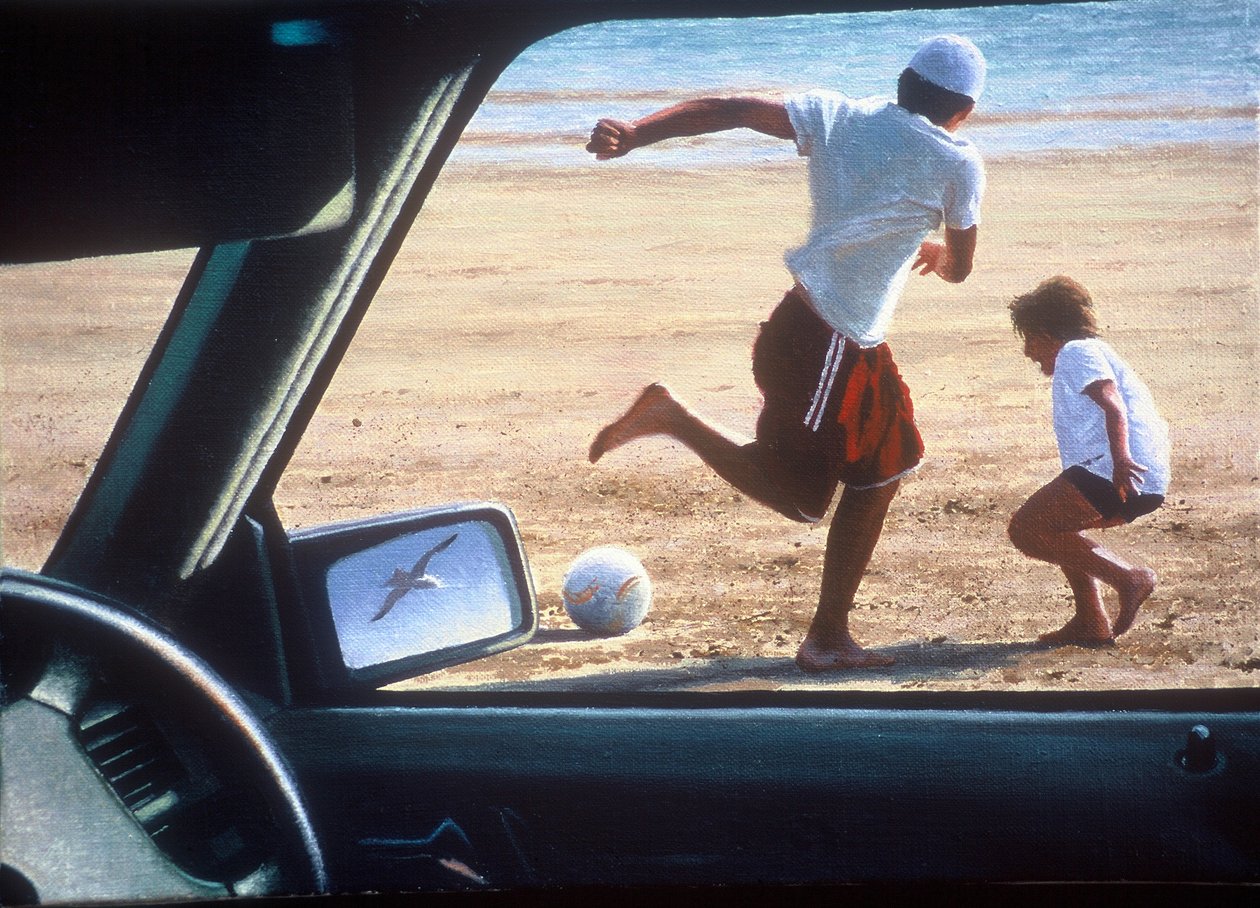 Szórakozás a tengerparton alkotó: Mike Briscoe