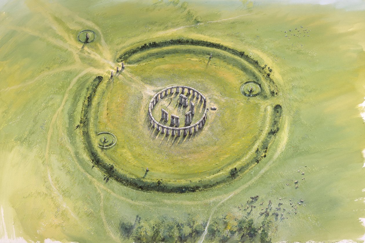 Stonehenge 3. fázis, ie 20. század, 1990-2010 alkotó: Mike Seaforth