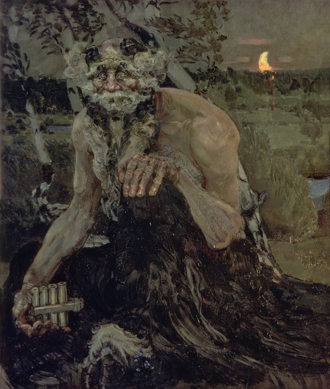 Pán, 1899 alkotó: Mikhail Aleksandrovich Vrubel