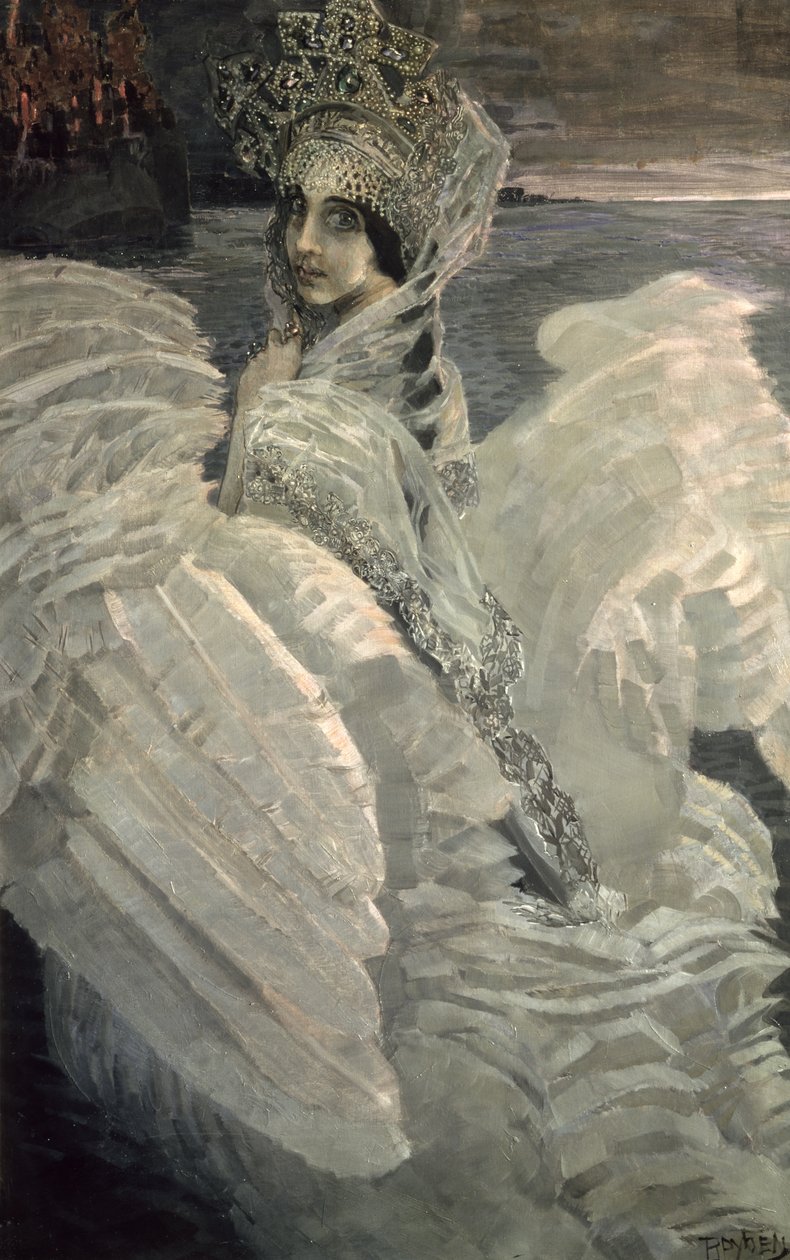 A hattyú hercegnő, 1900 alkotó: Mikhail Aleksandrovich Vrubel