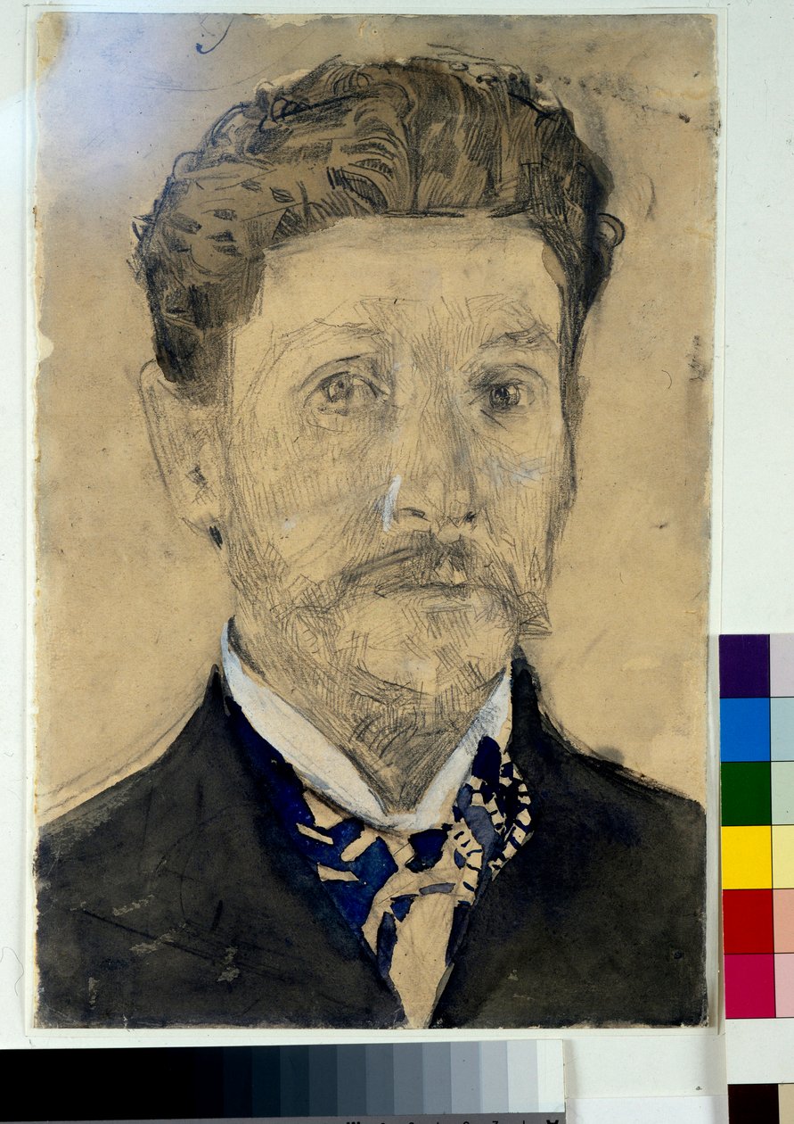 Önarckép – Mihail Alekszandrovics Vrubel (Vroubel) munkája (1856-1910) alkotó: Mikhail Aleksandrovich Vrubel