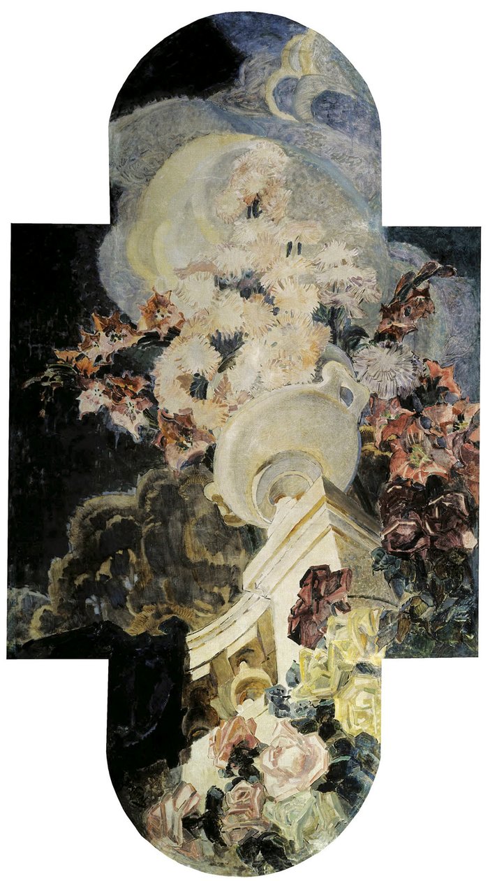 Krizantémok, 1894. alkotó: Mikhail Aleksandrovich Vrubel