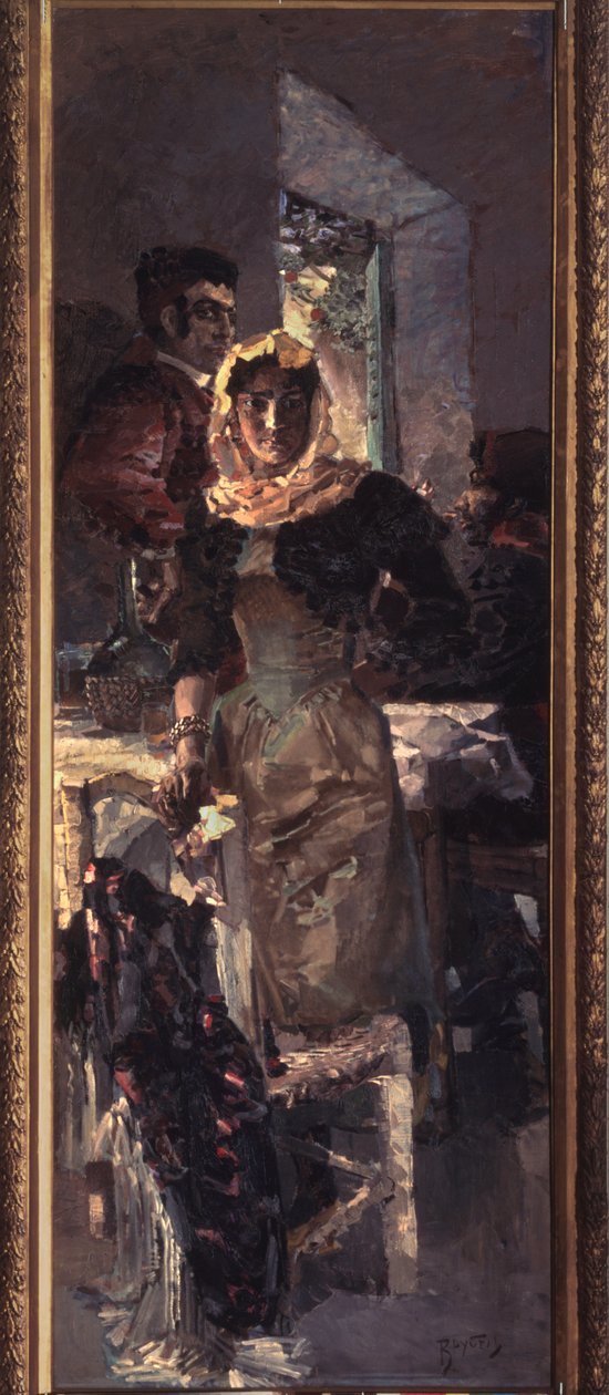 Spanyolország (Spanyolország) - Mikhail Alexandrovich Vrubel (Vrubel) festménye (1856-1910), olaj, vászon alkotó: Mikhail Aleksandrovich Vrubel
