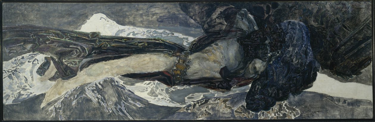 Repülő démon, 1899 alkotó: Mikhail Aleksandrovich Vrubel