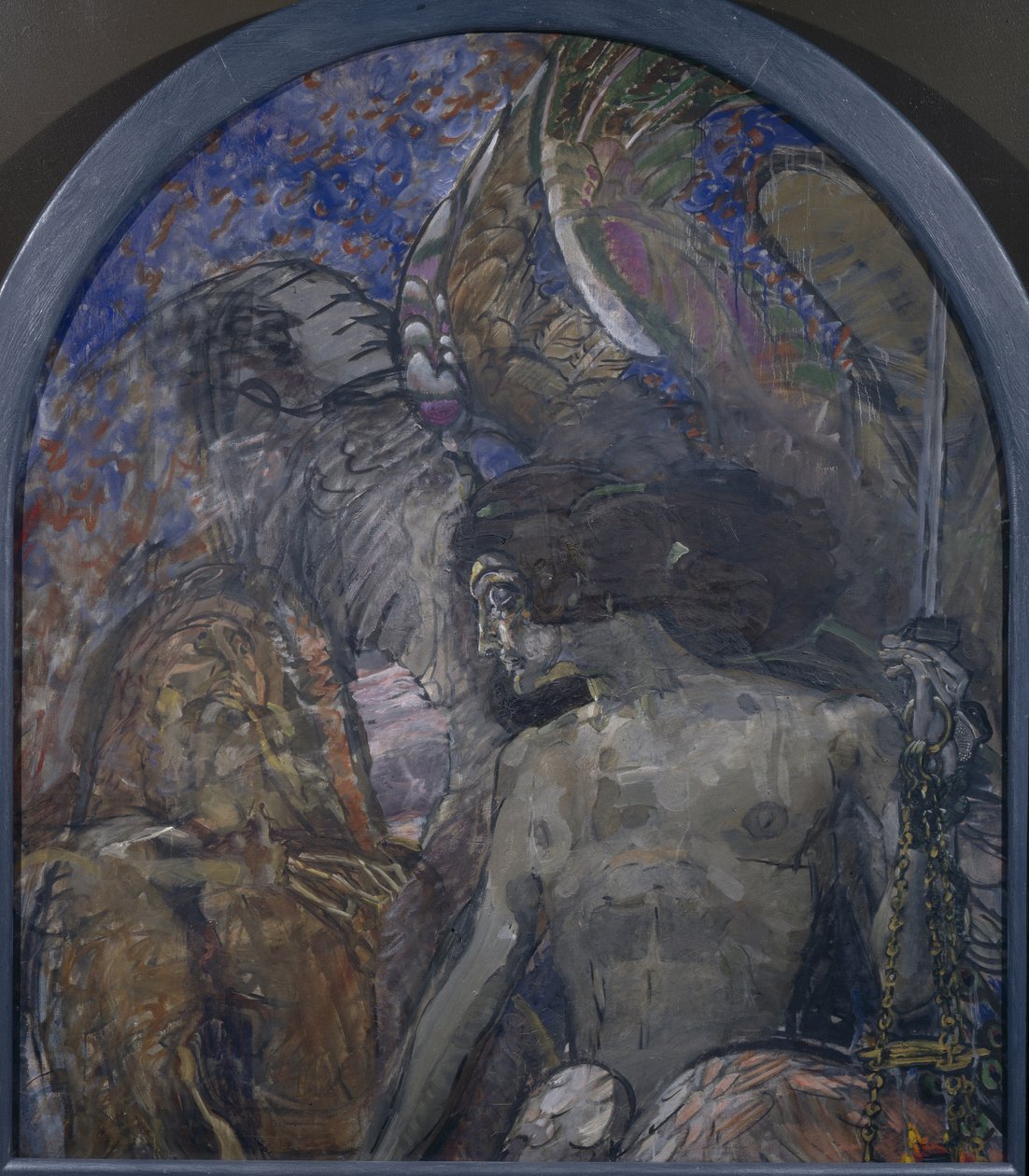Próféta, 1898 alkotó: Mikhail Aleksandrovich Vrubel