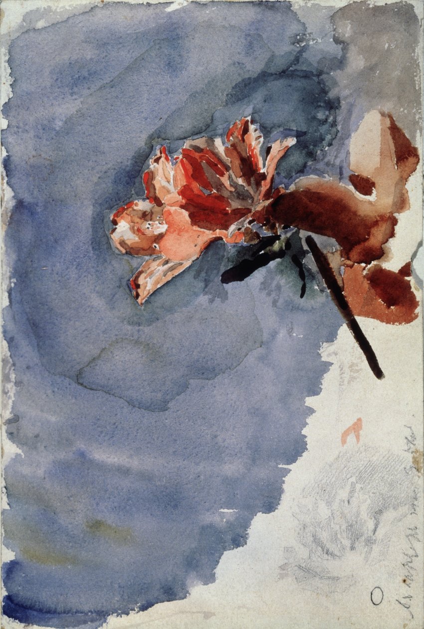 Vörös Azalea, 1886-1887 alkotó: Mikhail Aleksandrovich Vrubel
