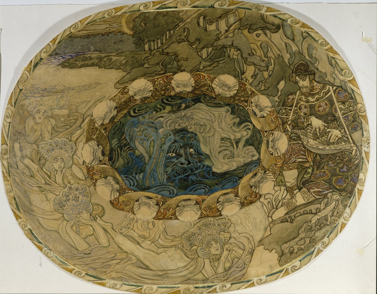 Utak, 1899-1900 alkotó: Mikhail Aleksandrovich Vrubel