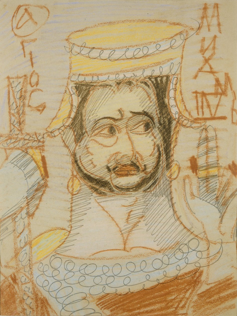Szent Mihály arkangyal alkotó: Mikhail Aleksandrovich Vrubel