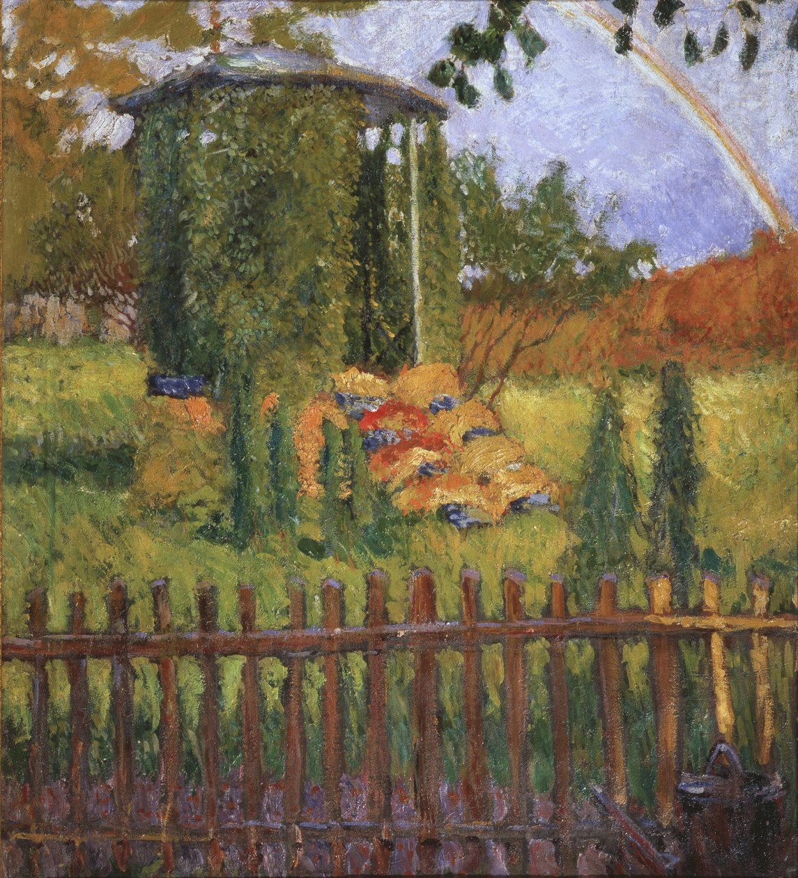 Egy kerti lugas, 1907 alkotó: Mikhail Nikolayevich Yakovlev