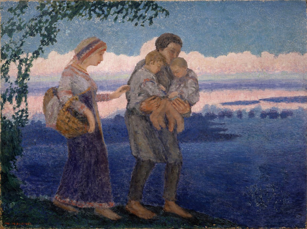 Esti hazatérés, 1906 alkotó: Mikhail Nikolayevich Yakovlev