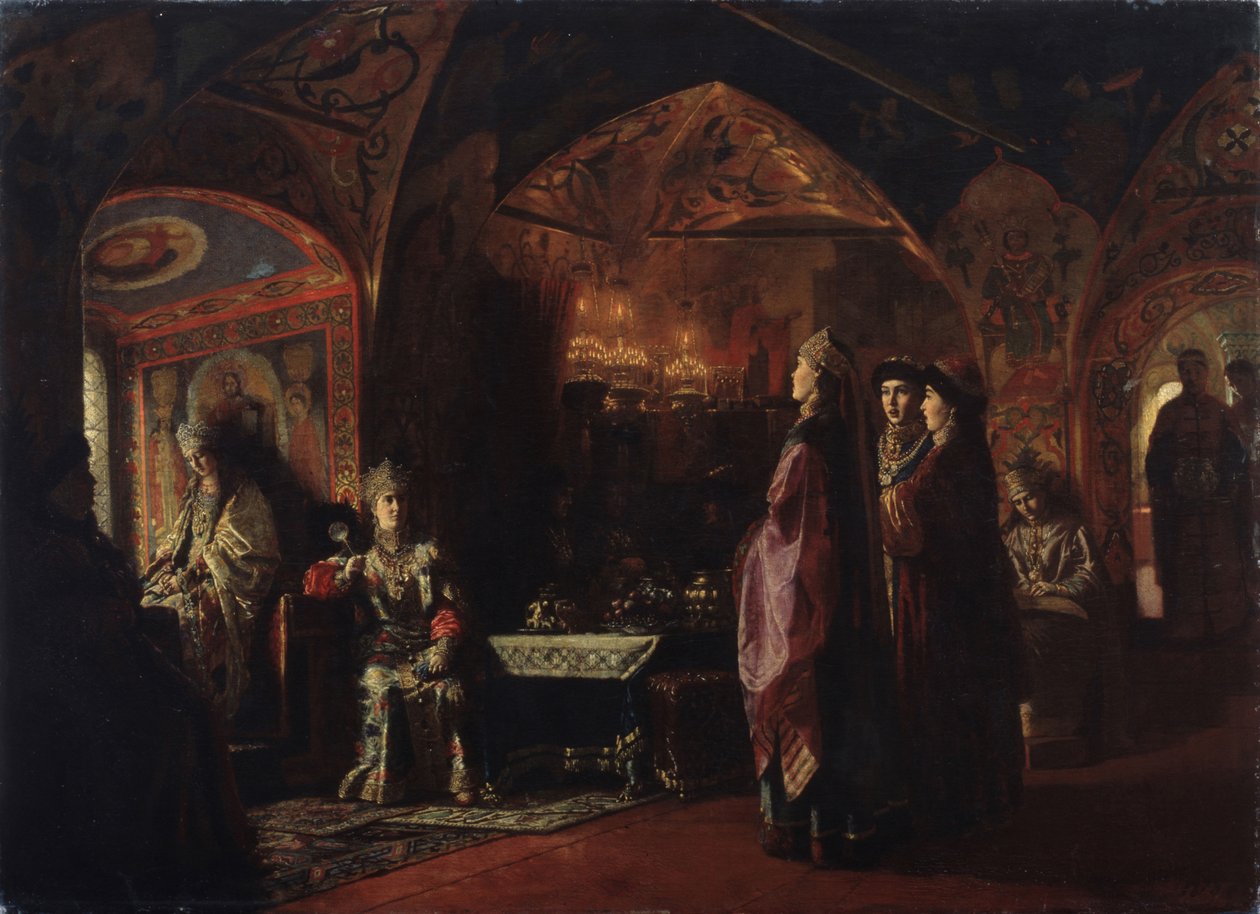 Tsarevna lakása, 1878 alkotó: Mikhail Petrovich Klodt Baron