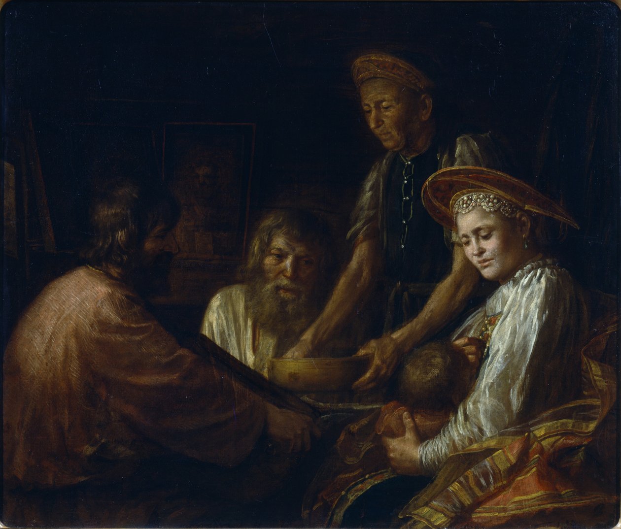 Parasztétterem, 1774 alkotó: Mikhail Shibanov