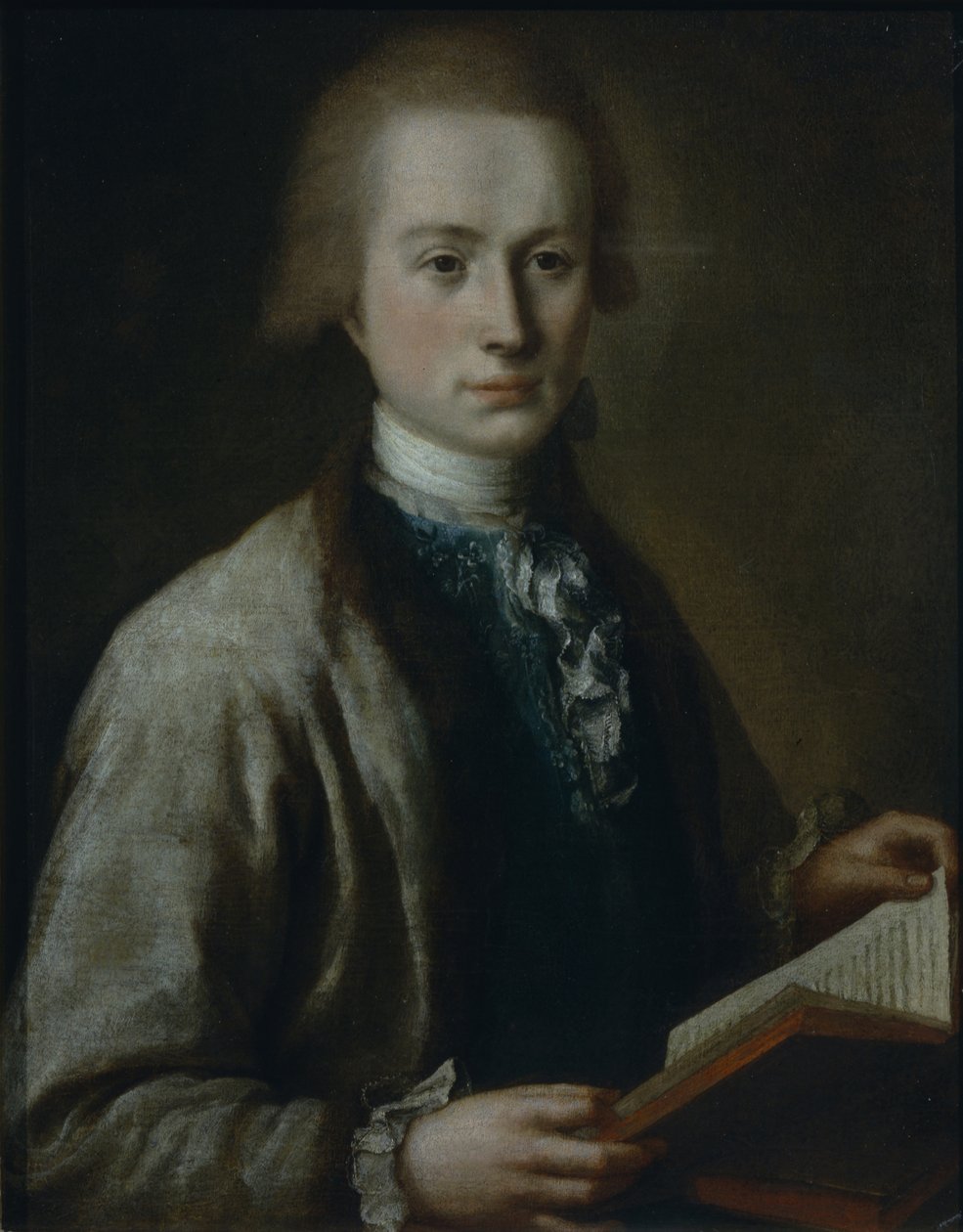 Alekszej Grigorjevics Szpiridov portréja 1753-1828, 1772 alkotó: Mikhail Shibanov
