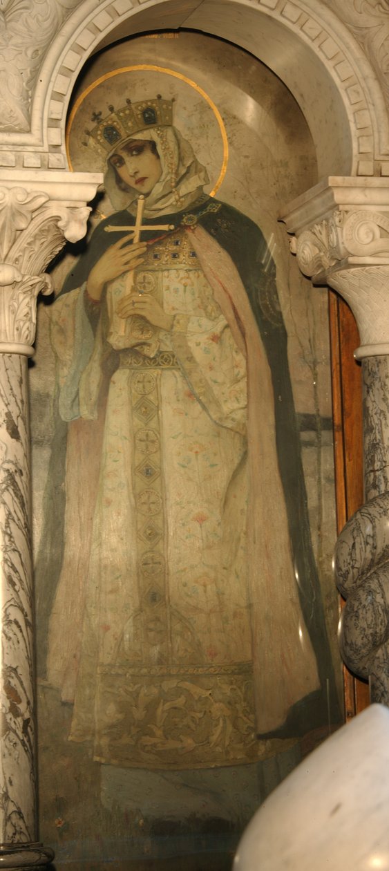 Szent Olga, Kijev hercegnője, 1885-1896 alkotó: Mikhail Vasilievich Nesterov