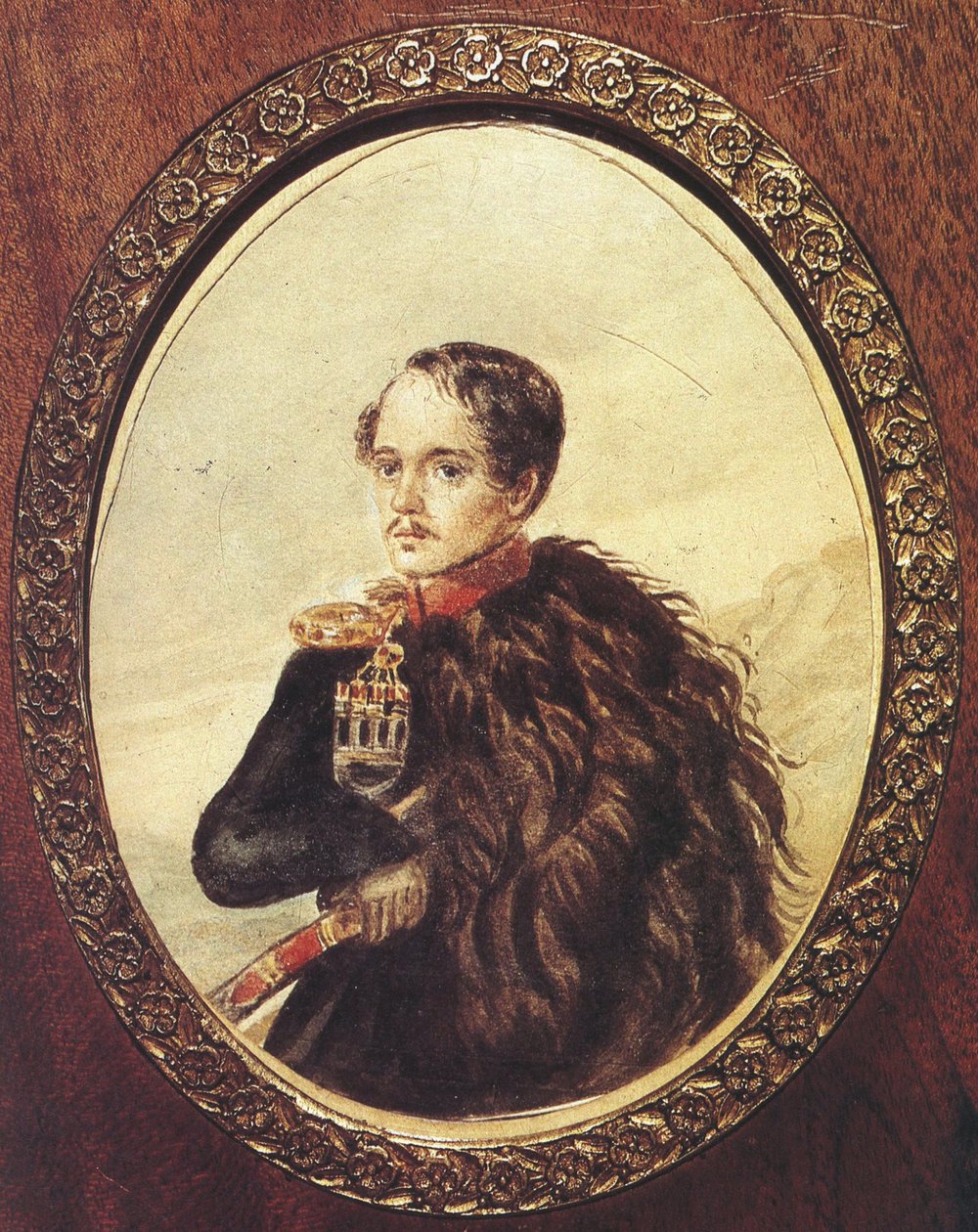 Önarckép, 1837 alkotó: Mikhail Yuryevich Lermontov