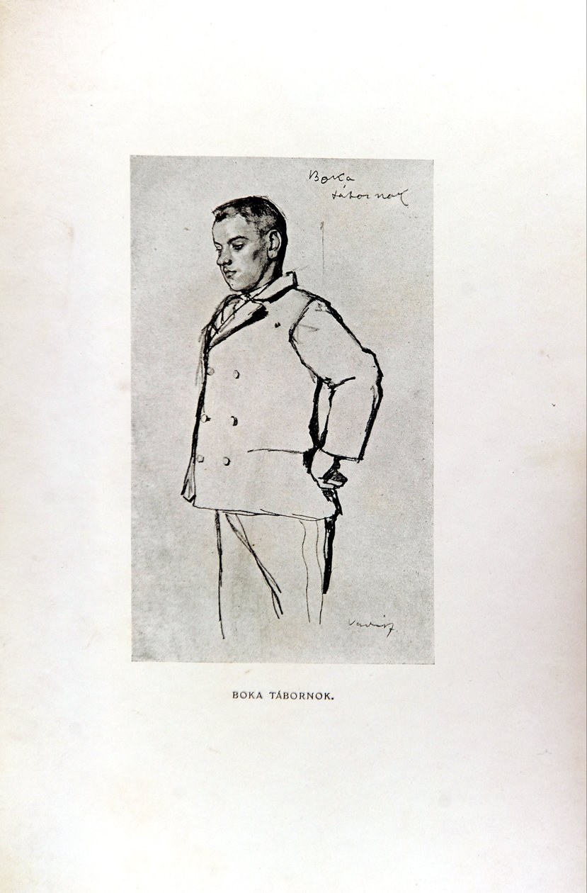 Illustration in Ferenc Molnár- Paul Street Boys alkotó: Miklós Vadász
