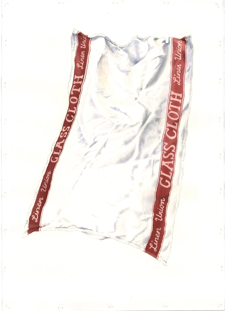 Üvegszövet, 2004 (wc papíron) alkotó: Miles Contemporary Artist Thistlethwaite