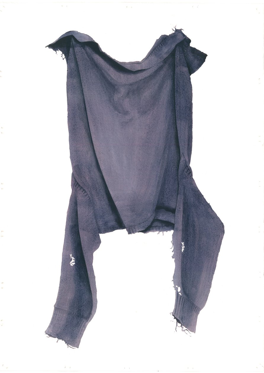 Molyfalta Guernsey Face-on, 2003 (wc papíron) alkotó: Miles Contemporary Artist Thistlethwaite