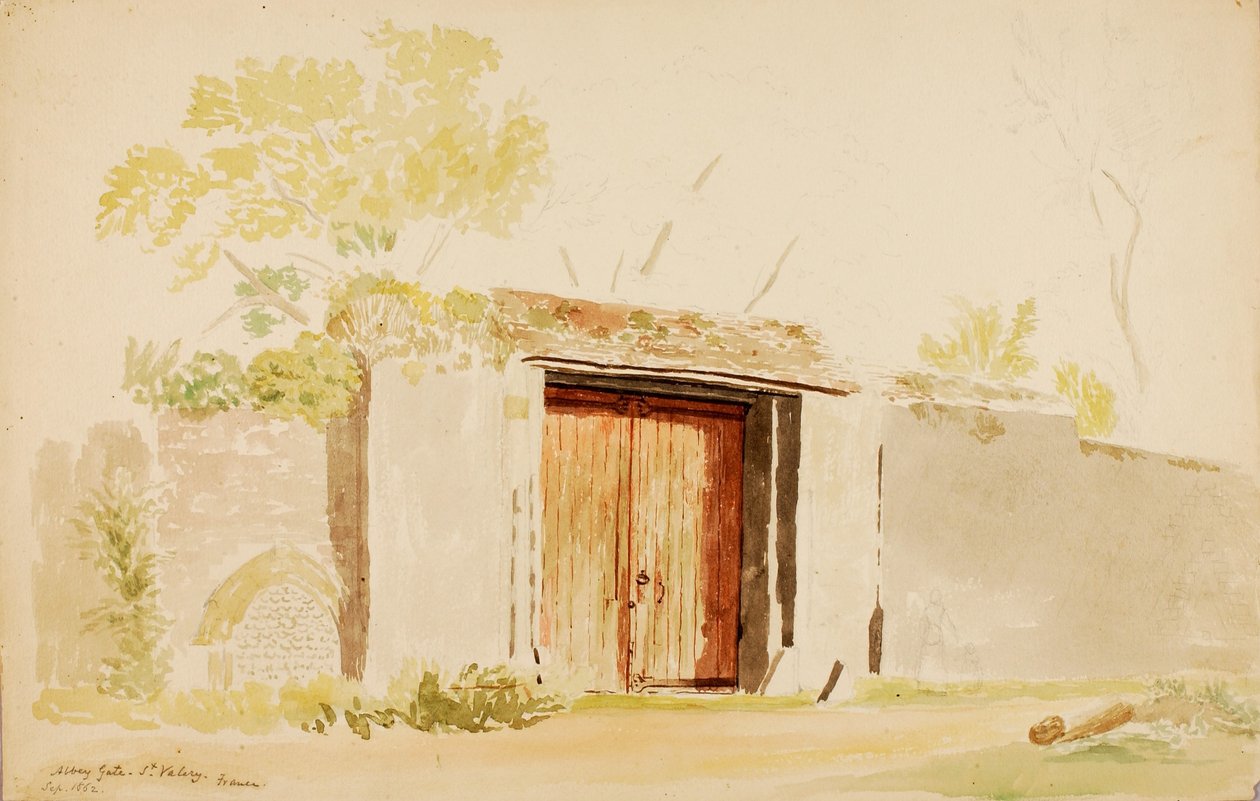 Apátsági kapu - Szent Valéria alkotó: Miner Kilbourne Kellogg