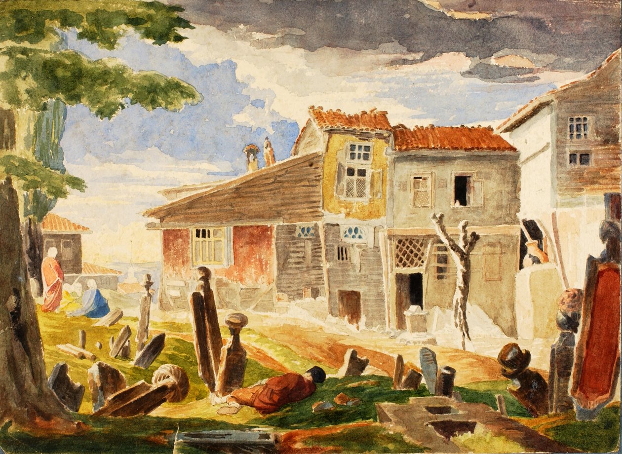 Temető Perában, n.d. alkotó: Miner Kilbourne Kellogg