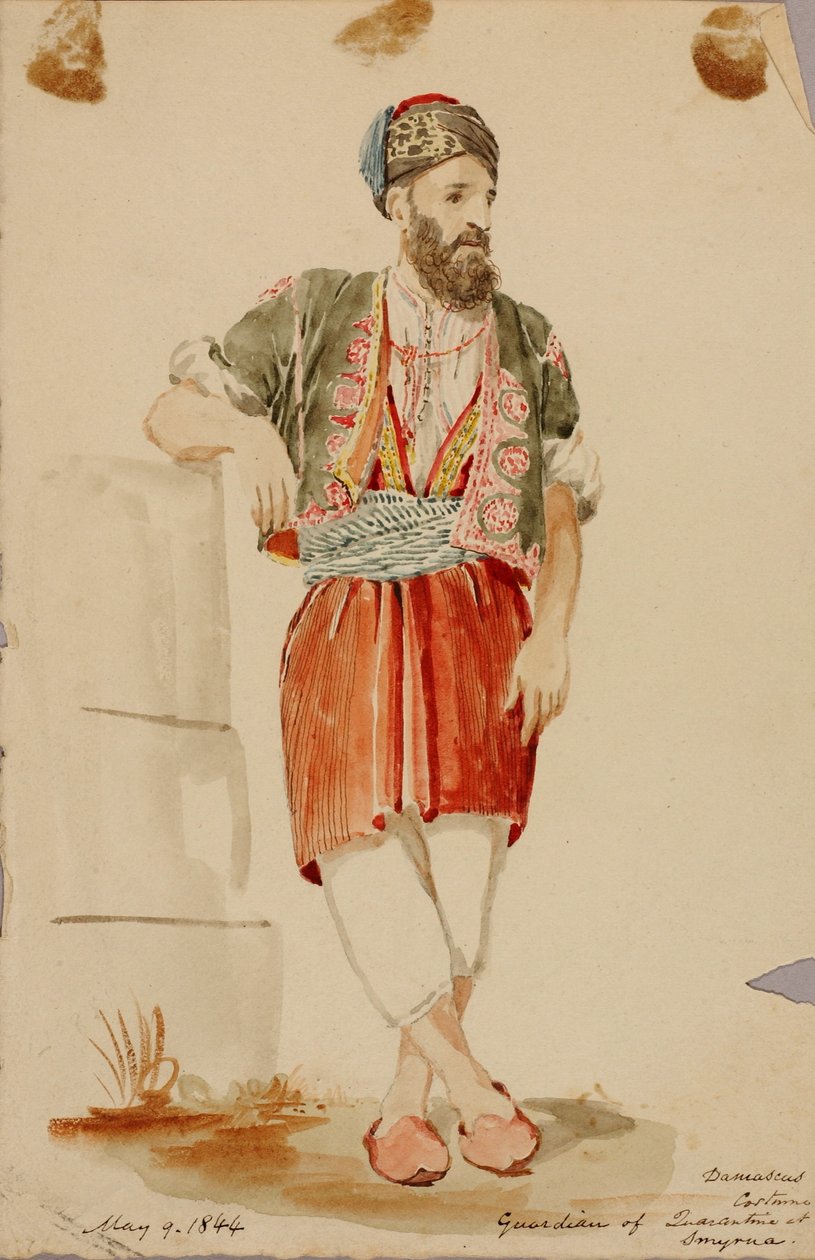 Damaszkuszi jelmez alkotó: Miner Kilbourne Kellogg