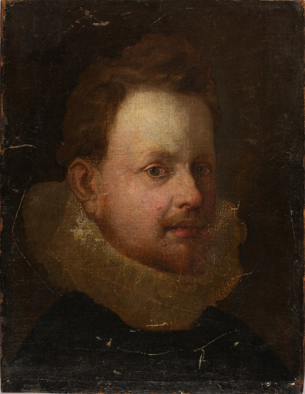 Egy úriember feje van Dyck után alkotó: Miner Kilbourne Kellogg
