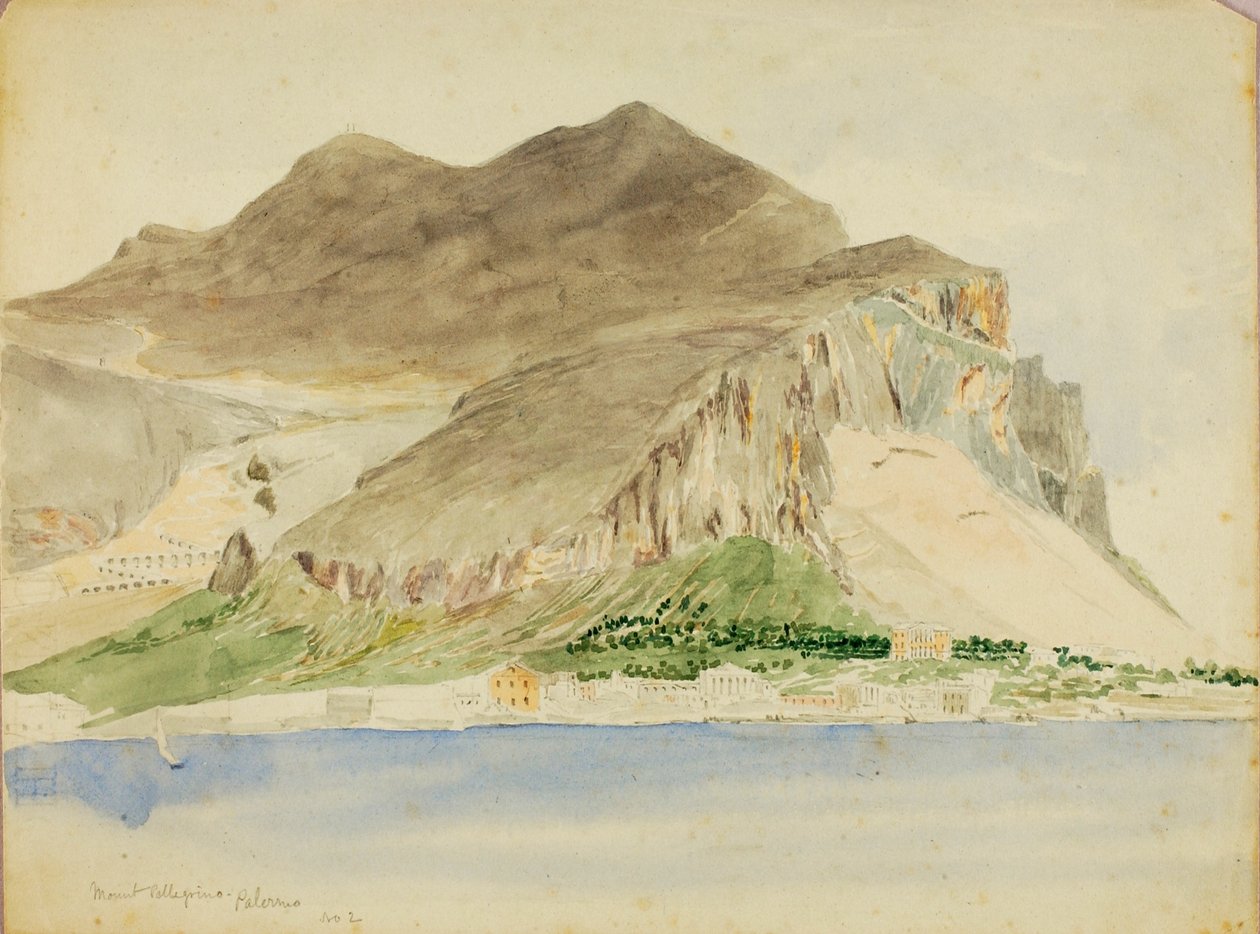 Mt. Pellegrino, Palermo alkotó: Miner Kilbourne Kellogg