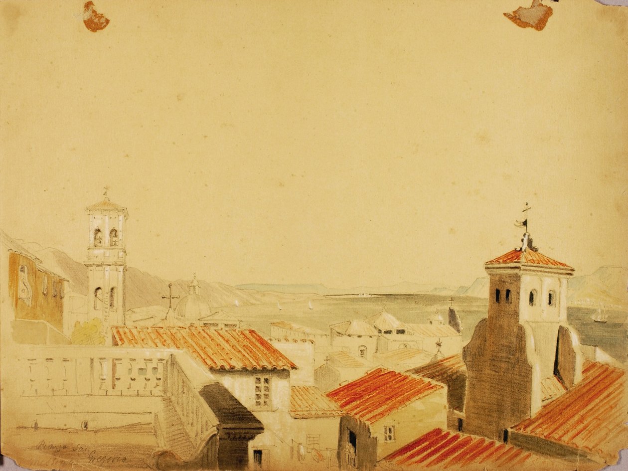 Piazza San Gregorio alkotó: Miner Kilbourne Kellogg