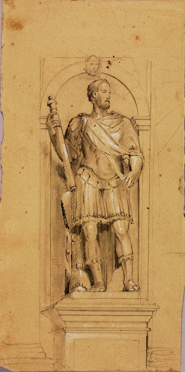 Urbino hercegének szobra alkotó: Miner Kilbourne Kellogg