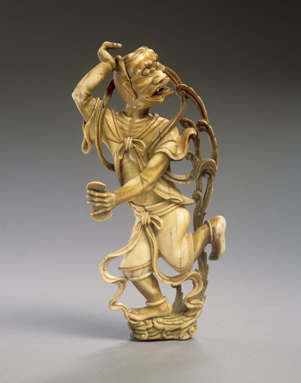 Kui xing figurája (faragott elefántcsont) (lásd még: 272116) alkotó: Ming Dynasty Chinese School