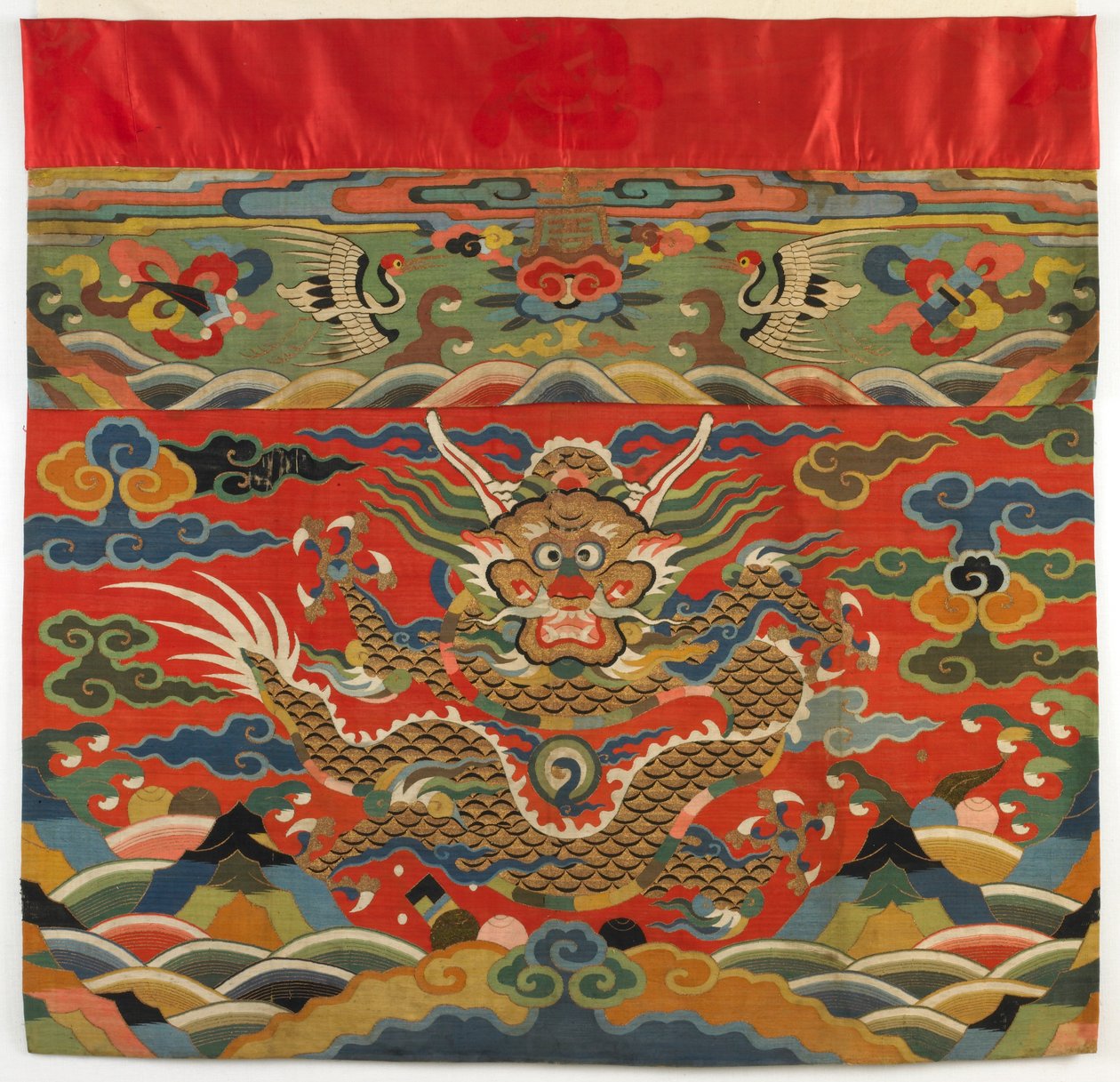 Oltárkép, 17. század eleje (gobelinszövésű selyem) alkotó: Ming Dynasty Chinese School