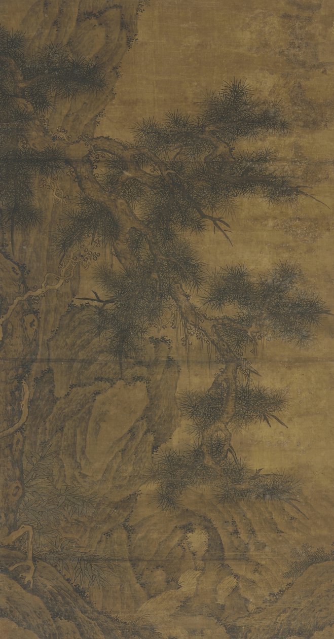 Pine and Brook alkotó: Ming Dynasty Chinese School