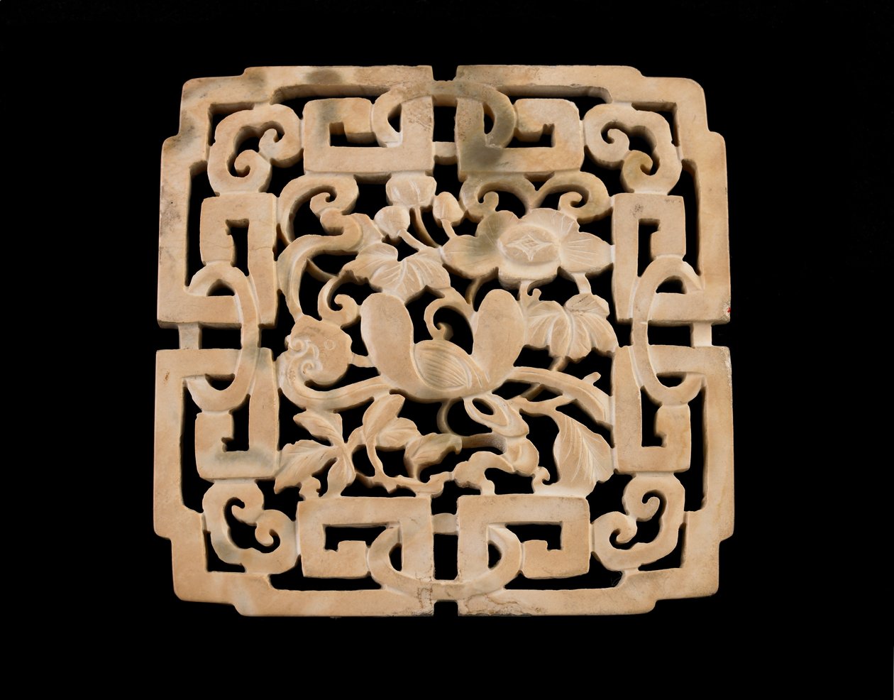 plakett (apa) (jáde) alkotó: Ming Dynasty Chinese School