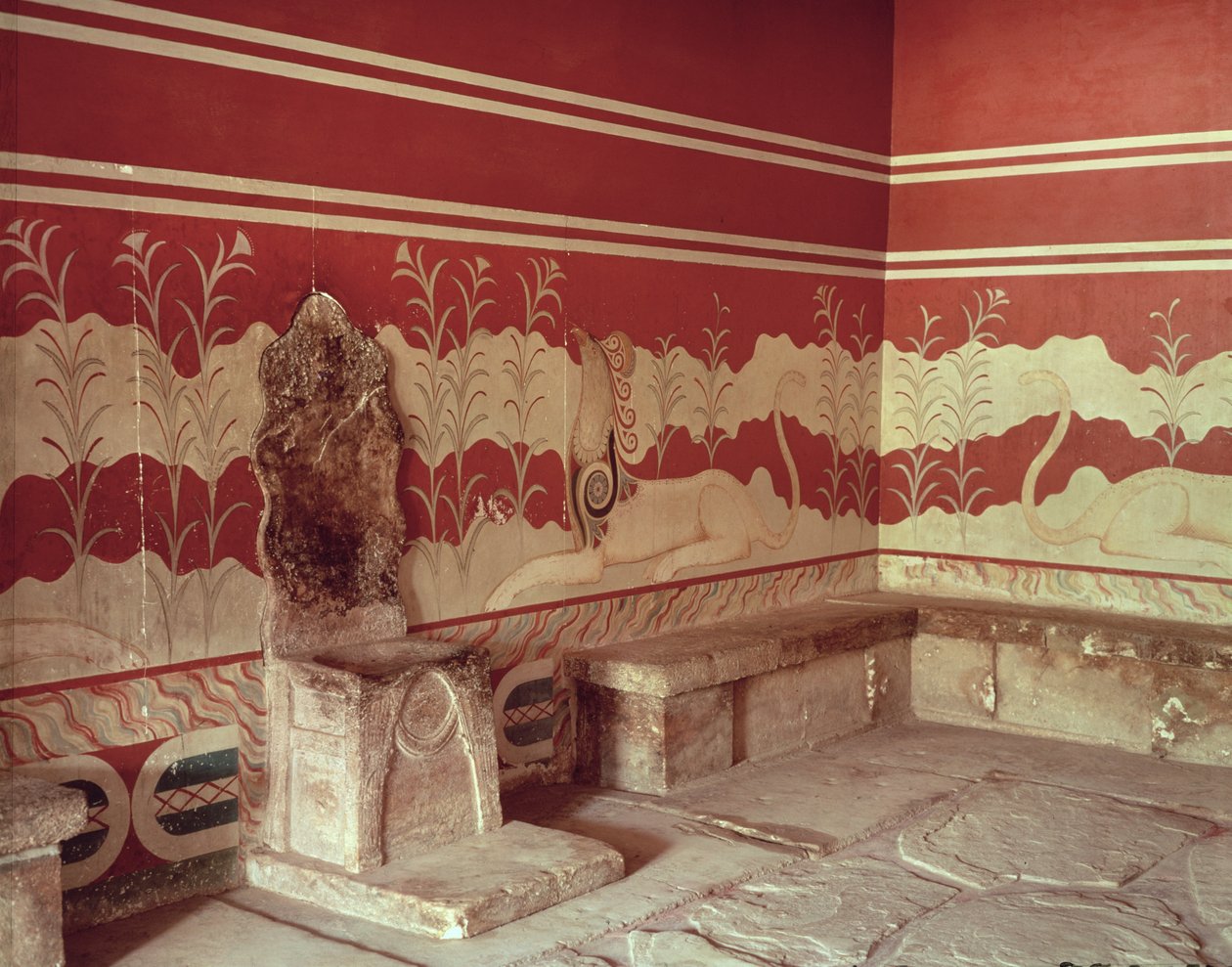 Minos trónterme, ie 1500-1400 alkotó: Minoan