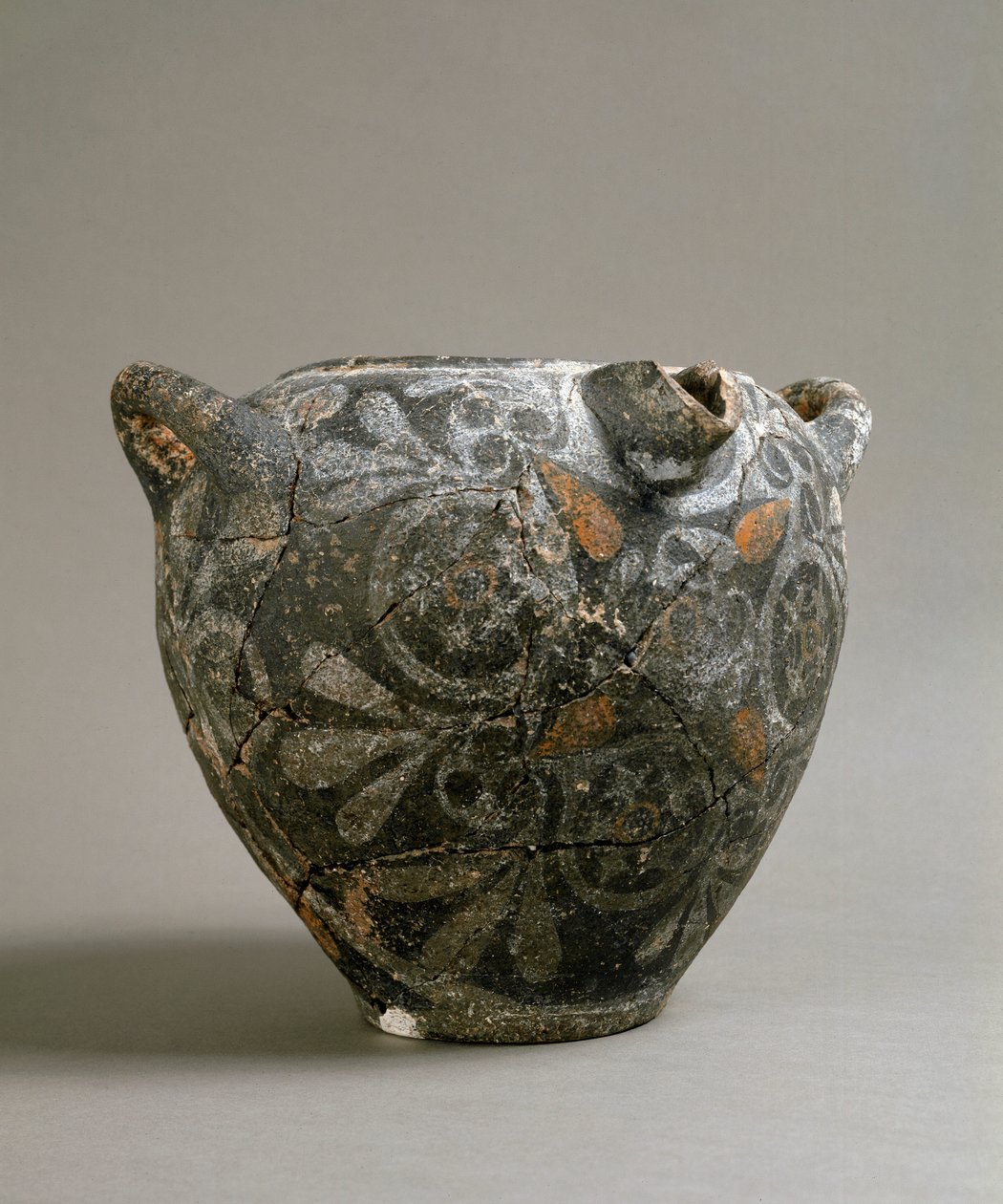 Görög művészet: Camares stílusú kerámiaedény. Cnossosból. Kr.e. 1900-1700. Heraklion, Régészeti Múzeum alkotó: Minoan