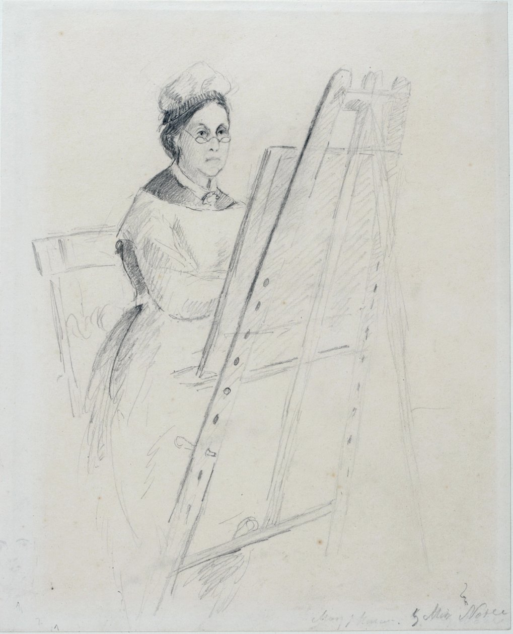 Mary Jane Hancock portréja alkotó: Miss Noble