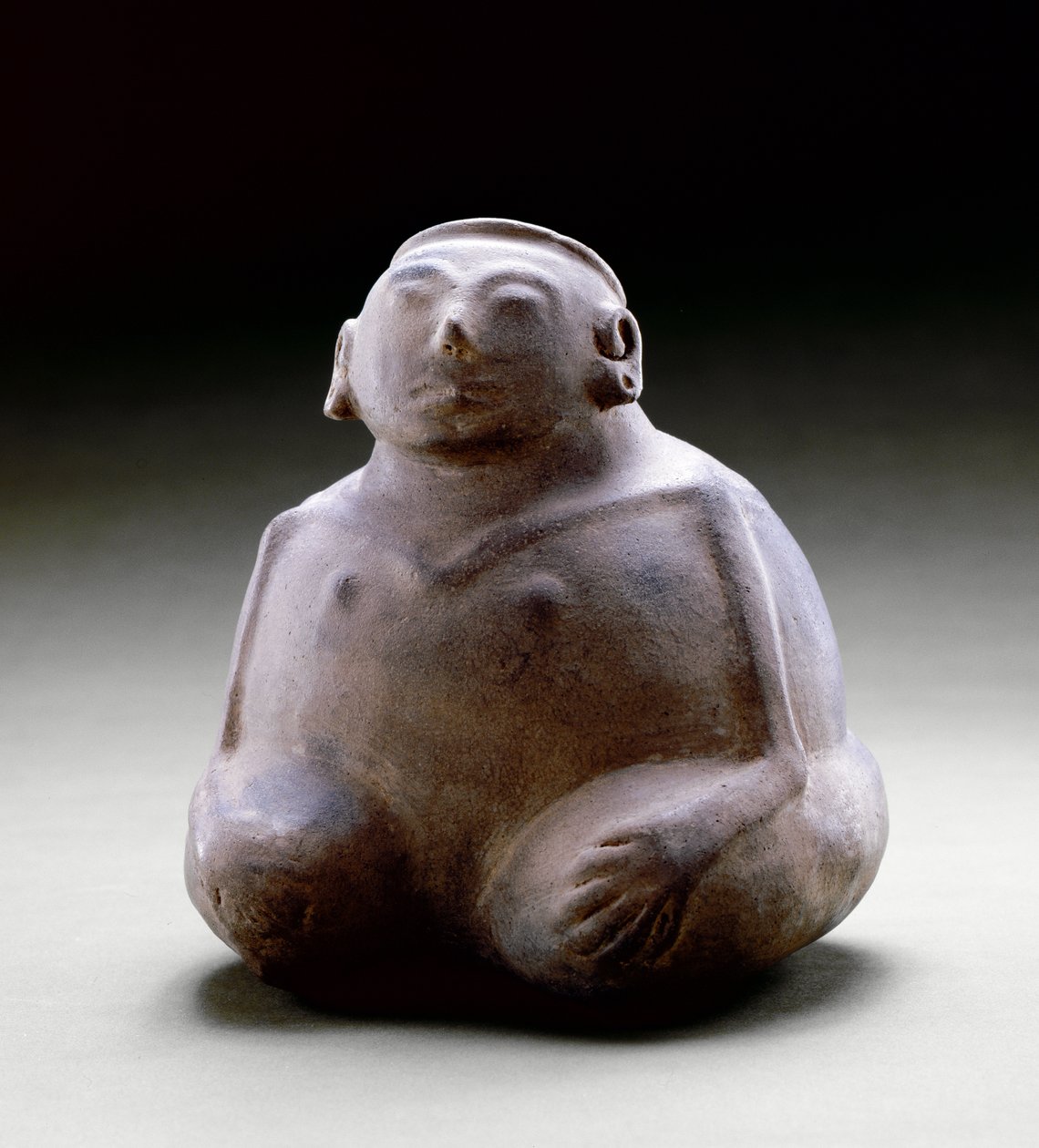Emberábrázolásos edény, 1300-1500 (kerámia) alkotó: Mississippian culture
