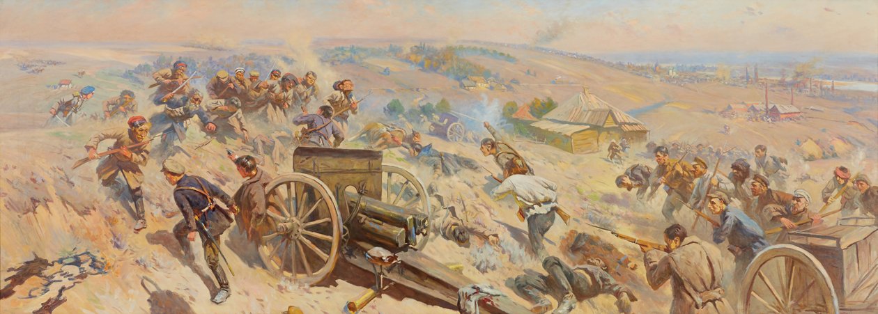 Tsaritsyn védelme alkotó: Mitrofan Borisovich Grekov