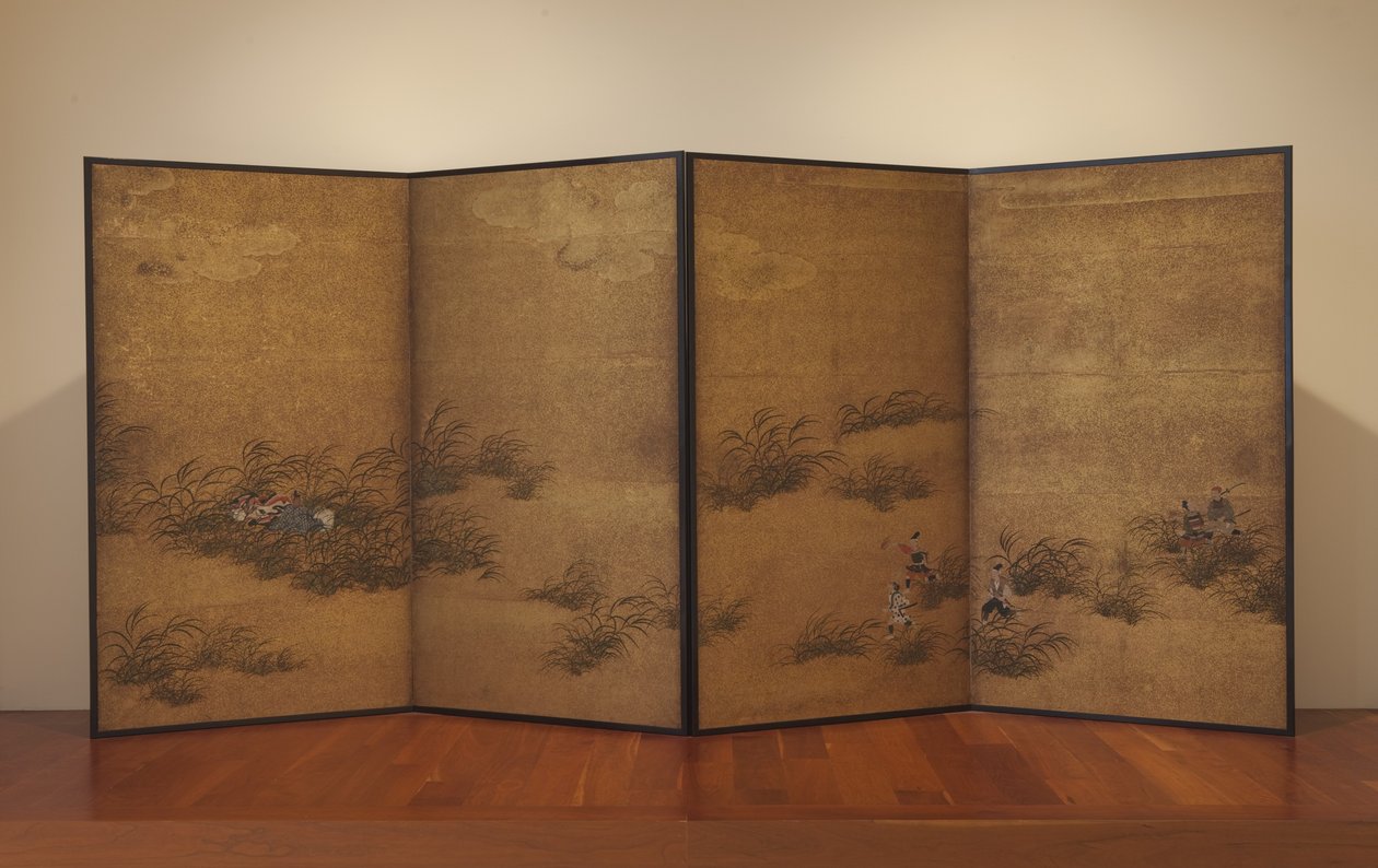 Jelenet az Ise meséiből alkotó: Mitsuyoshi (Kyuyoku) (1539 1613) Tosa