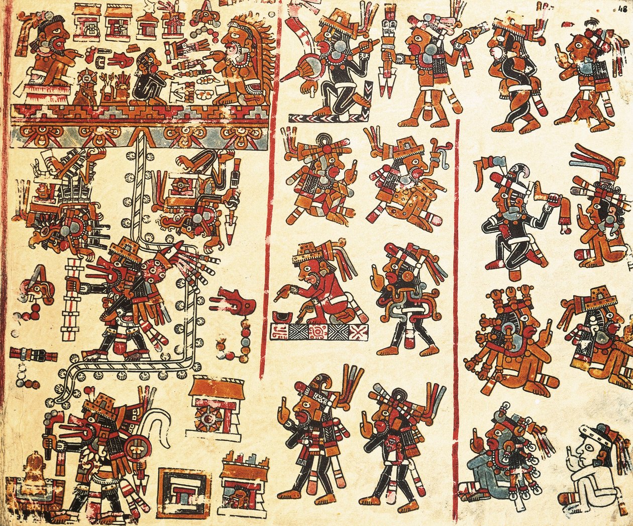 Codex Vindobonensis alkotó: Mixtec Mixtec
