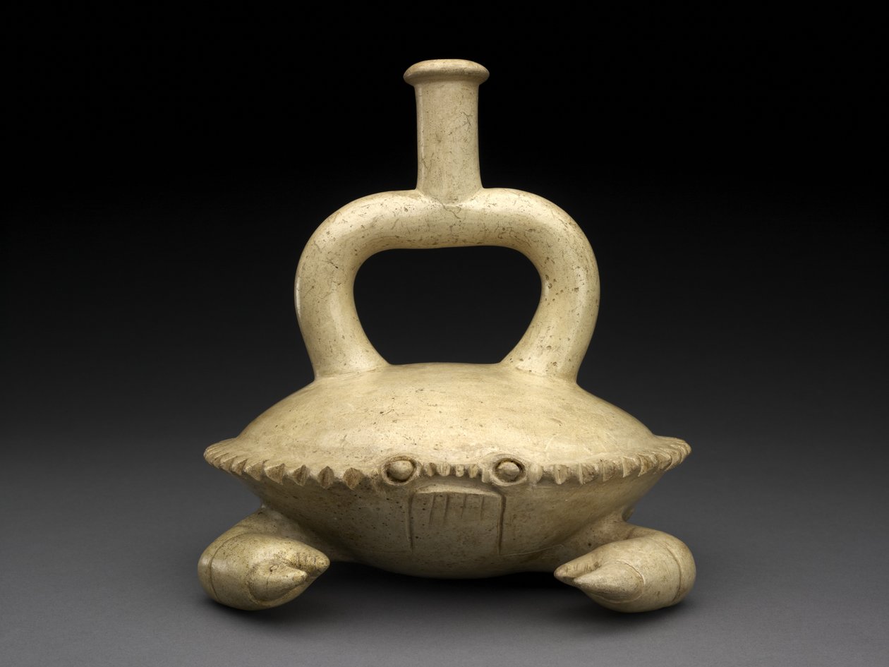 Rák Effigy Hajó alkotó: Moche Moche