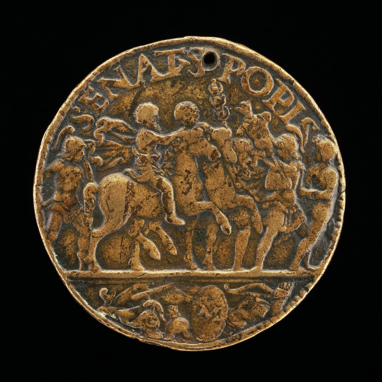 Szenátori diadal [fordítva], c. 1490. alkotó: Moderno