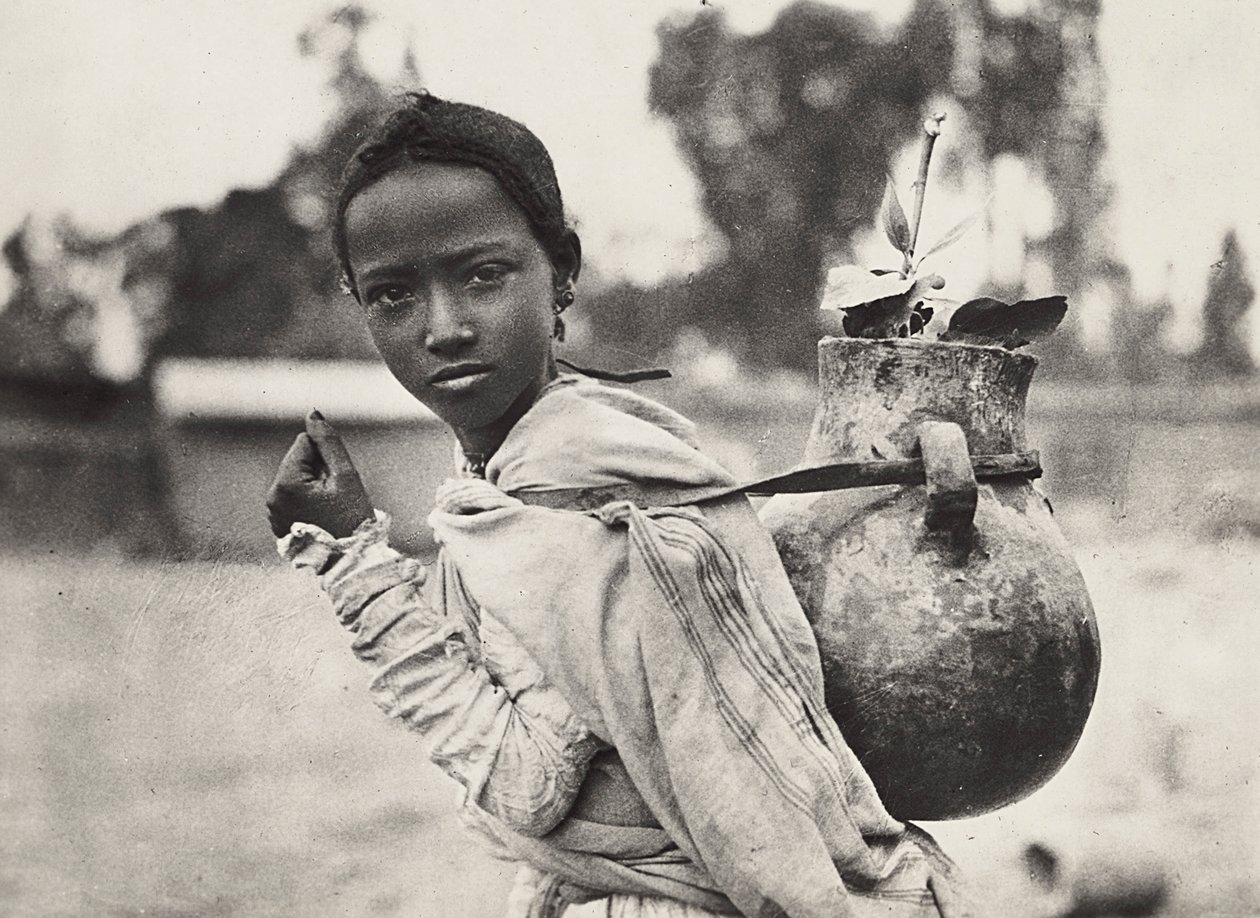 „Birodalom építése” a fasiszta korban: Abesszin lány, 1936.09.05. (f/w fotó) alkotó: Modestino Baldinetti