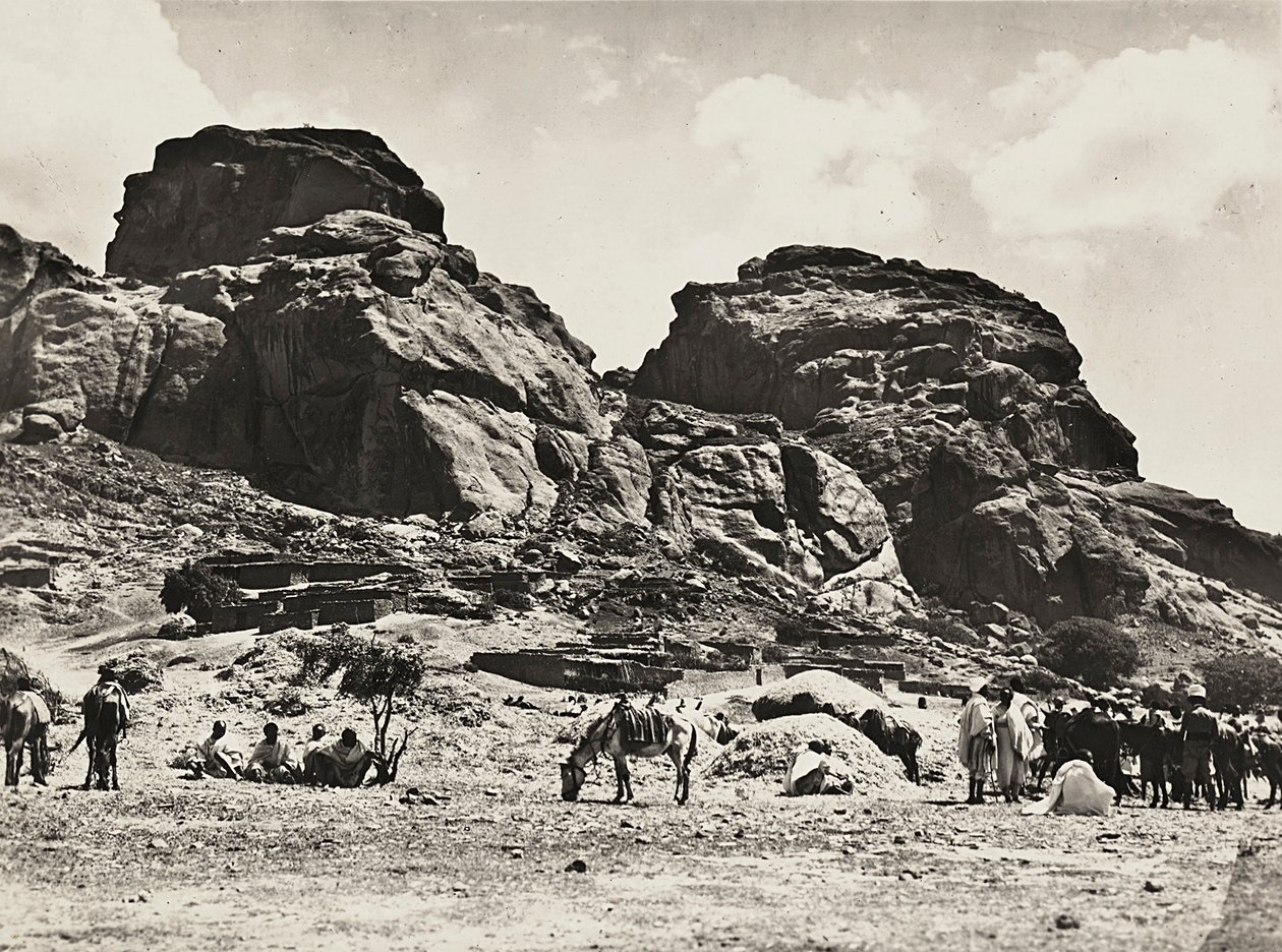„Birodalom építése” a fasiszta korban: Amba Meterà, 1936.09.05. (f/w fotó) alkotó: Modestino Baldinetti