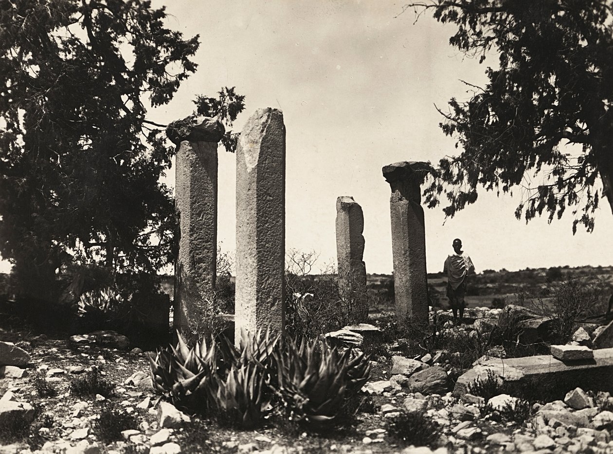 „Birodalom építése” a fasiszta korban: Axum marad Cohaitóban, 1936. 09. 05. (f/w fotó) alkotó: Modestino Baldinetti