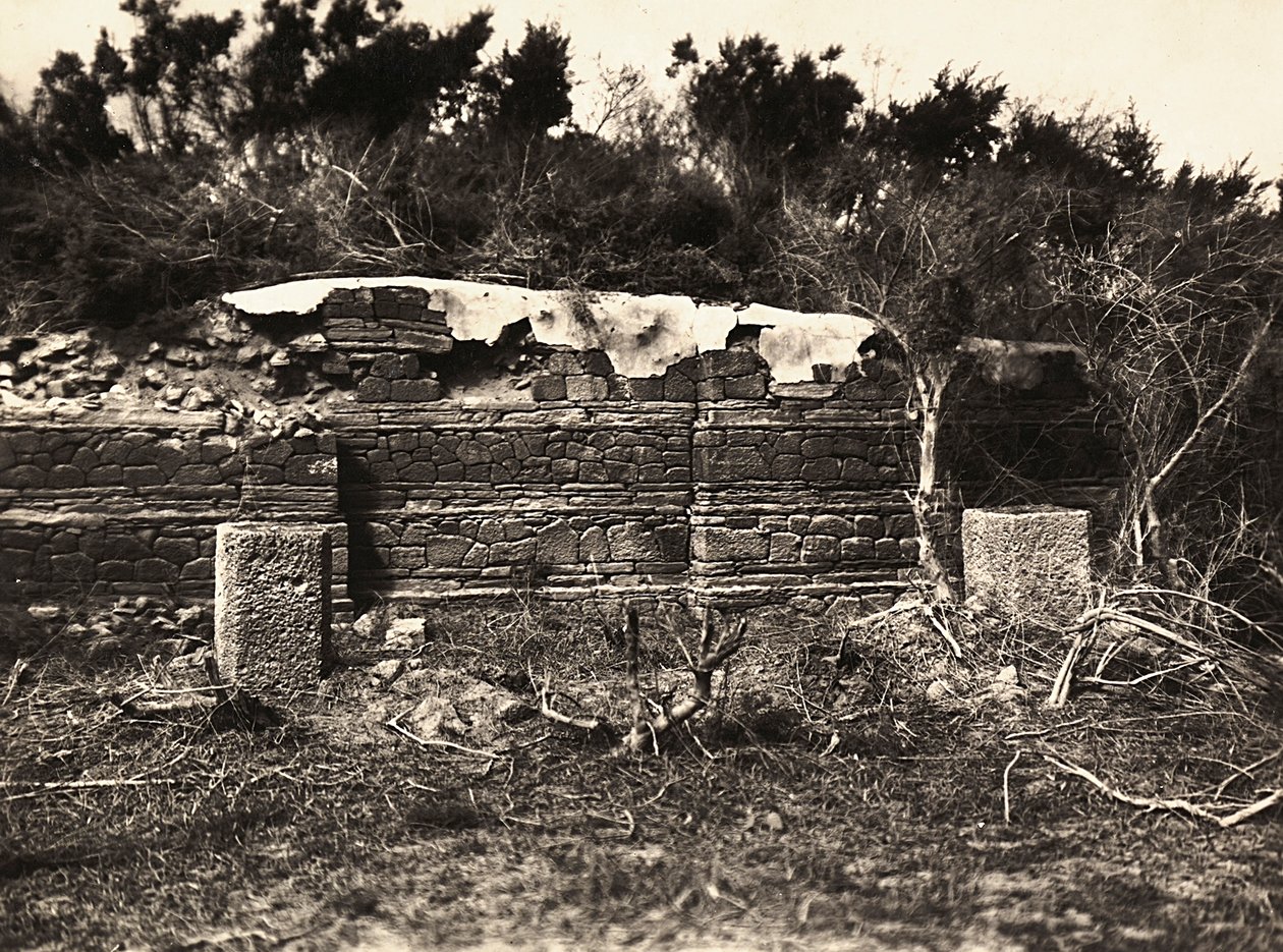 „Birodalom építése” a fasiszta korban: Axum romjai Adulisban, 1936.05.09. (f/w fotó) alkotó: Modestino Baldinetti
