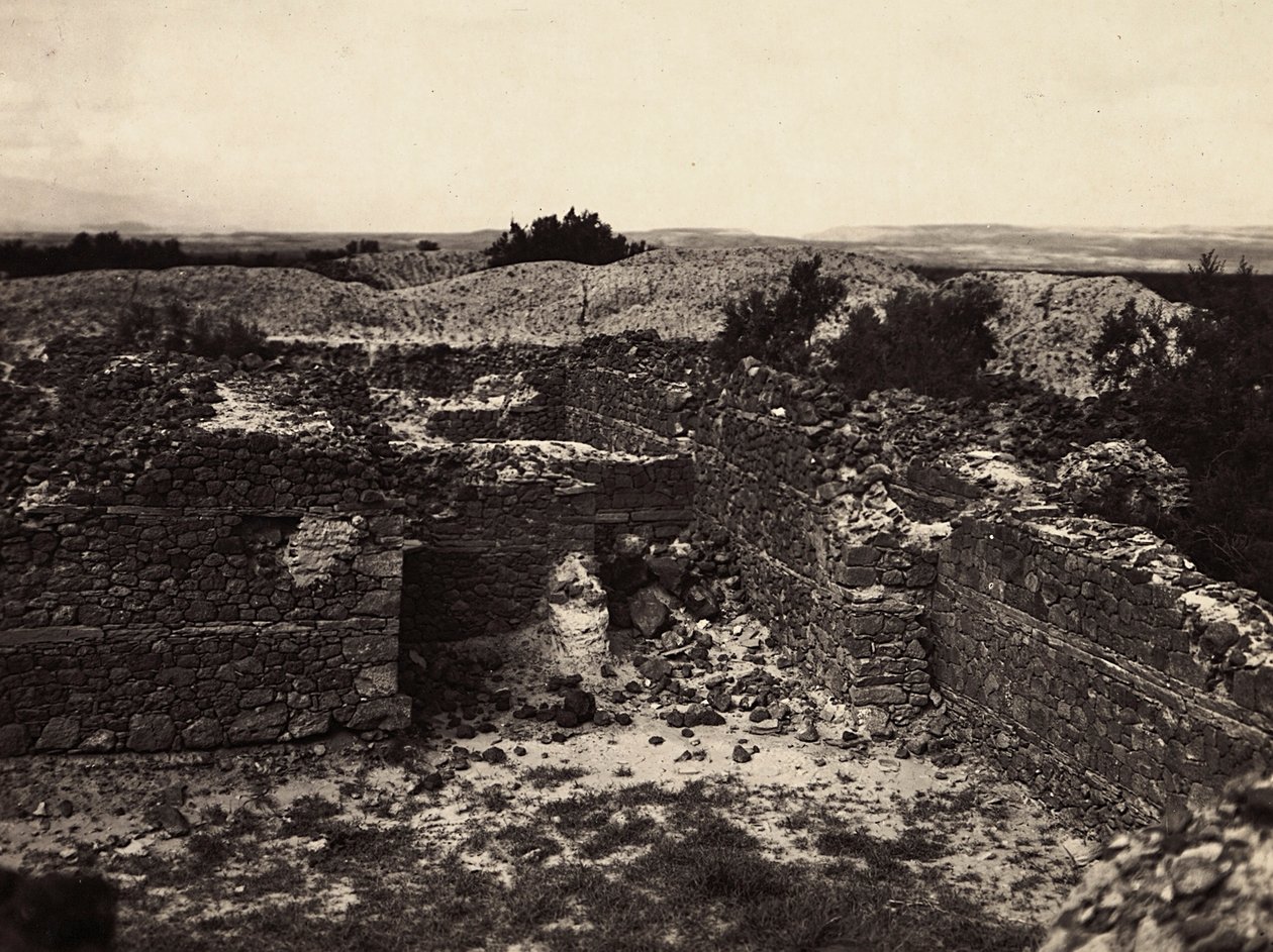 „Birodalom építése” a fasiszta korban: Axum romjai a Nap templomának Adulisban, 1936.05.09. (f/w fotó) alkotó: Modestino Baldinetti