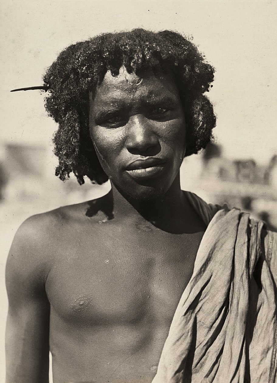 „Birodalom építése” a fasiszta korban: Cunama fiatalok, 1936.09.05. (f/w fotó) alkotó: Modestino Baldinetti